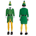 Miniatyrbild 2 av 5: Elfdräkt för Män Kvinnor - Vuxen Elfdräkt Full Set Halloween Jul Cosplay Kläder XS-3XL-Perfekt L