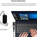 Pikkukuva 4 / 5: USB C - 7,4 mm:n kannettavan tietokoneen lataussovitin Naaraspuolinen tyyppi C - Uros DC 7,4 X 5,0 mm:n sylinteriliitin Conver-Perfet