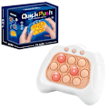Miniatyrbillede 2 af 6: Elektrisk banebrydende puslespil Pop It-konsol Stressrelief Fidget Toy Quick Push Bubble-spilkonsol til børn - Perfet
