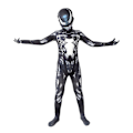 Miniatyrbillede 1 af 3: Sort Venom One Piece Halloween kostume til børn - perfekt 140
