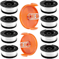 Miniatyrbillede 2 af 6: Trimmer line spole til Black and Decker Trimmere, 8 Trimmer Line - Perfet