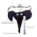 Miniatyrbilde 3 av 4: Menn Nyhet Elefant G-streng Tanga Truser Underbukse Undertøy Lingerie-Perfet Black 0