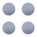 Miniatyrbillede 1 af 4: Kompatibel med Microsoft Surface Laptop 3 / 4 / 5 1872 1868 1952 1867 1950 4 i 1 Bund Case Gummimåtter - Perfekt Blue