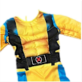 Miniatyrbillede 2 af 5: Comic Wolverine Rollespil Superhelt Jumpsuit Maske/Ulveklo Props Fantasy-Perfekt M