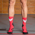 Miniatyrbillede 4 af 5: Basketballstrømper, 3-pak polstrede sportsstrømper Crew Socks til mænd og kvinder - Perfekt style3723