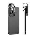 Miniatyrbillede 5 af 5: APEXEL APL-MS002CWH 200X Mobiltelefon HD CPL Makro Linse Mikroskop med LED Lys-Perfekt Black