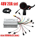Miniatyrbild 2 av 5: 48V 20A Elektrisk Scooter Controller Dashboard Kit med TF-100 Display Scooter Kompatibel med Elektrisk Scooter P-Perfet