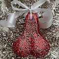 Miniatyrbilde 1 av 5: Julekule-Hengende Pynt Kreativ Juletrær Ornamenter Dekor-Perfekt red