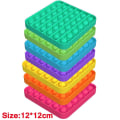 Miniatyrbild 2 av 7: 2-pack Pop It Fidget Toys Toy / Sensory - Välj modell & färg - Perfet blue