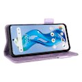 Miniatyrbild 5 av 5: Läderfodral Kompatibelt med ZTE Nubia S 5G A403ZT-Perfet Purple