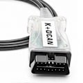 Miniatyrbillede 2 af 5: K+DCAN Chip Kompatibel med OBD2 Auto Bil Diagnostiske værktøjer Scanner Switch USB Interface Kabel K + DCAN Kompatibel med-Perfet