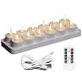 Miniatyrbilde 1 av 5: Oppladbare varmelys, 12-pakning Type A oppladbare lys White A