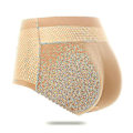 Miniatyrbillede 1 af 5: Polstrede push up trusser til kvinder, hofteløftende, kropsformende falsk numse - Perfet Mid-waist 126beige M