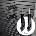 Miniatyrbild 2 av 5: 2x Viktstackstift Gym Utrustning Viktbelastning Stift Universal Bärbar Multifunktionell Tillbehör Viktstack Ersättning-Perfekt 2pcs blue1 9.5MM