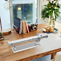 Miniatyrbild 7 av 10: Desktop Lightsaber Stand Akryl Display Rack Lightsaber Display Hållare Swords Collection Stand för bordsdekorationer - Perfet Black