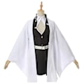 Pikkukuva 2 / 5: Aikuisten ja lasten Demon Slayer Kimetsu No Yaiba Anime Kimono Kanroji Mitsuri Cosplay-asu -z-Perfet A1 Only Coat S