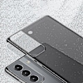 Pikkukuva 5 / 5: Samsung Galaxy S22+ 5G PP Erittäin Ohut Mattapintainen Puhelinkotelo Älypuhelimen Takakuori Musta-Perfet Transparent, Black Style B Samsung Galaxy S22+ 5G