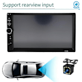 Pikkukuva 2 / 5: 7018B Autonäyttö 7 Tuuman HD Painonäyttö Auton Bluetooth Mp5 Soitin Auton Kortti Bluetooth Handsfree HD GPS Kannettava Navigointi-Perfet