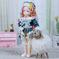 Miniatyrbild 1 av 5: 30 cm docka 1/6 Bjd docka eller kläder tillbehör prinsessa docka barn flickor födelsedagspresent leksaker - Perfekt 7 Doll and clothes (b)