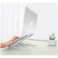 Miniatyrbillede 4 af 7: Laptopstativ foldbar og justerbar Hvid (11-15,6') - Perfet