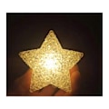 Miniatyrbilde 1 av 5: PVC Nattelys Stjerneformet Lys Barnegave til Ferie og Bursdag - Perfekt Warm Yellow-Handheld 8CM