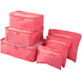 Pikkukuva 2 / 8: 6 Pack Suitcase Organizer -matkalaukut (vesimeloninpunainen) - Perfet watermlelon red