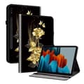 Kristalltextur Målat Läder Tablet Fodral-Perfet For Samsung Galaxy Tab S7 / S8