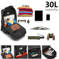 Miniatyrbilde 7 av 10: Military Tactical Army Backpack Outdoor Bag 30L-Perfet khaki