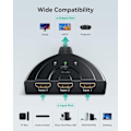 Miniatyrbillede 3 af 6: HDMI Switcher GANA, HDMI Switcher, 3 i 1 HDMI Splitter - Perfet