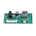 Pikkukuva 3 / 5: 1 kpl USB 2.0 Audio Jack Virtalähde Liitäntäkortti Charge 3 Bluetooth-kaiuttimelle Micro-USB Charg-Perfet