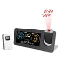 ZX3538 Ny Elektronisk Projektionsklocka Väderstation Väderprognos Termo-Hygrometer - Perfekt