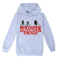 Miniatyrbilde 1 av 2: Stranger Things Tema Tenåringer Casual Hettegensere Langermet Hettegenser Pullover topper-Perfet 9-10 Years