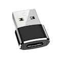 Miniatyrbild 3 av 5: USB Type-C hona adapter till USB 3.0 hane, USBC-kontakt till USBA, mobiltelefonadaptrar, omvandlare-Perfet B 3PCS