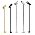 Miniatyrbillede 2 af 5: Dæmpbar LED spotlight smykke display lys 20/30/35 cm søjlelys mobiltelefon butik display bordlampe drejelig 220v opretstående lampe-Perfet Gold 30CM 3000K
