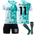 Miniatyrbild 2 av 3: Barn / vuxen 22 23 World Cup Liverpool set - Perfet Mohamed Salah-11 #xs