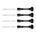 Miniatyrbilde 2 av 5: 4 stk. tennpluggspolbeskyttelsesdeksel MN158977 for IO Pinin CU2W CU4 CJ4 CJ5 CK4 CK5 CS6 Galant-Perfet