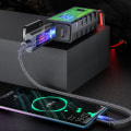 Pikkukuva 6 / 10: 12V 24V moottoripyörä QC3.0 PD Type C -laturi SAE- USB sovittimella volttimittarilla ja ON/OFF-kytkimellä älypuhelimen tabletille GPS - Perfet