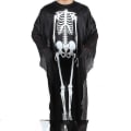Miniatyrbild 1 av 2: Halloween kostym Vuxen Zombie Skräck Grim Reaper Spökekläder Vampyrskelett Skrämmande kläder Kappa