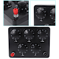 Miniatyrbild 8 av 9: Resistance Box Justerbar Lab Roterande Resistor Substitution Box 0 till 9999,9 Ohm- Perfet