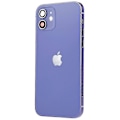 Miniatyrbilde 2 av 5: Kompatibel med iPhone 12 6.1 tommer Bak Batteri Deksel + Midtre Plate Ramme + Sideknapper Erstatningsdel - Perfekt Style C