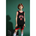 Miniatyrbild 5 av 5: Michael Jordan No.23 Baskettröja Set Bulls Uniform för barn tonåringar Black XS (110-120CM)
