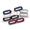 Miniatyrbilde 5 av 5: Silikon Festeløkke 18/20/22mm Stroppholder Erstatningstilbehør - Perfekt Star color 20MM
