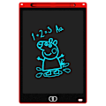 Miniatyrbilde 1 av 5: LCD skriveblokk Digital tegneblokk Håndskriftblokk - Perfet Red 8.5 inch Single