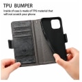 Miniatyrbillede 3 af 3: Telefonetui til Galaxy S22 Case Flip Visitkortholder Stødsikkert etui - Perfet grey