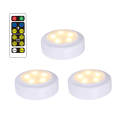 Miniatyrbilde 1 av 2: Bulbs LED Spotlights Pack - 6 stilige lys med 2 praktiske fjernkontroller - Perfet