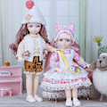 Miniatyrbild 3 av 5: 30 cm docka 1/6 Bjd docka eller kläder tillbehör prinsessa docka barn flickor födelsedagspresent leksaker - Perfekt 3 Clothes (a)