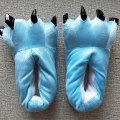 Miniatyrbilde 1 av 6: Potetøfler Fuzzy Stuffed Animal Claw Sko Morsomme kostymer for tenåringer Voksne 27-44 - Perfet Blue