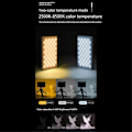 Pikkukuva 4 / 5: RGB LED Video Valo 4000Mah Akku Ladattava Videovalo Valokuvaukseen Video Live Fill-Perfet