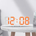 Miniatyrbild 3 av 5: Stor 3D LED Digital Väggklocka - Perfet red light