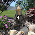 Miniatyrbild 9 av 11: Knight Gnomes Guard 1/8 st konst Desktop Ornament Skulptur Soldat Miniatyr Figur Collection heminredning H